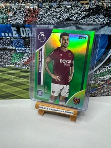 Topps Premier League 2026 Emerson Palmieri West Ham Foil Verde Parallelo 2/99 - Foto 1 di 2