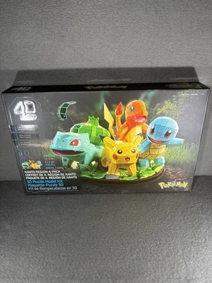 Puzzle Pokemon 4D Construir Kanto 3D 716 Piezas Nuevo Foto 1 de 2