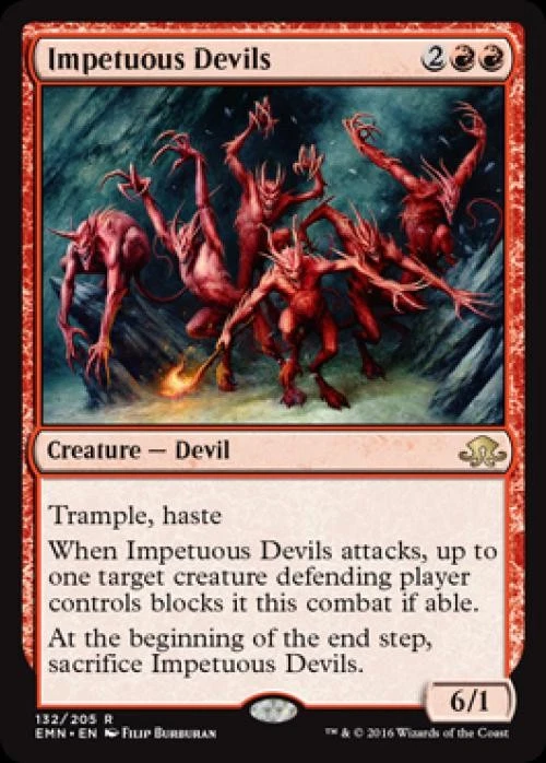 Impetuous Devils - Medium Play MTG Eldritch Moon - Image 1 of 1