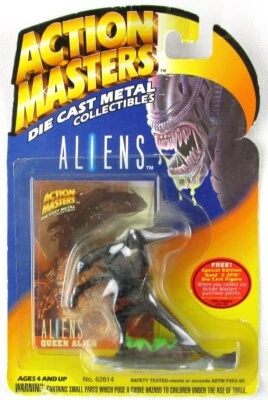 Nuevo en Paquete Kenner Action Masters Aliens Die Cast Metal Coleccionables, 62614, Queen Alien Foto 1 de 2
