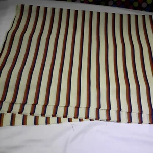 Vintage Retro SILK BLEND Fabric. SIZE IS IN PHOTOS (COMBINE POST AVAILABLE) - Picture 1 of 6
