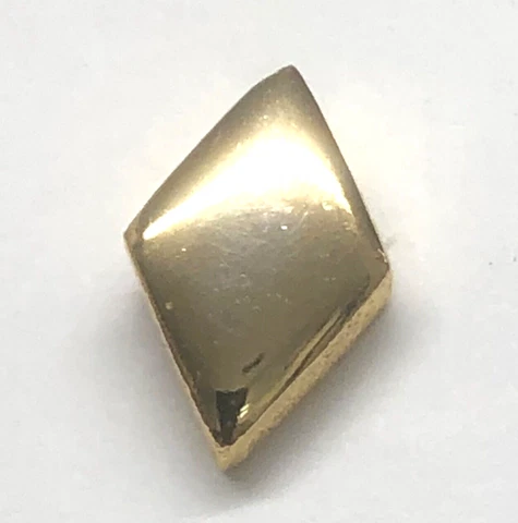 Diamond Shape Metal Button LIDZ Backmark Cover