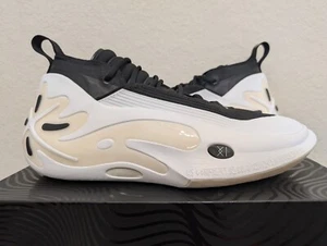 Way of Wade 11 White Hot Bone White Black Li-Ning Boom (ABAU049-4) size 10.5 - Picture 1 of 9
