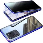 360° Magnetic Glass Case Clear Screen Protector Cover For Samsung S23 S22 S21