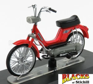 Edicola 1:18 Scale Piaggio Boxer 2 Red Moped Motorbike Diecast Model - Picture 1 of 2
