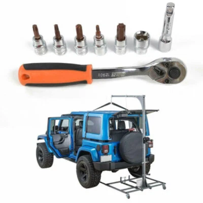Socket Wrench Kit Hardtop and Door Removal Torx Set for Jeep Wrangler TJ JK JL - Image 1 of 4