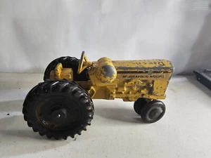Vintage ERTL Minneapolis Moline Tractor Diecast yellow made in USA - Picture 1 of 7