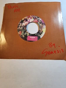 Genesis That's All / Second Home By The Sea, 1983 Atlantic VG+ F301 - Picture 1 of 1