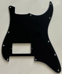 For Fender Strat Floyd Rose Tremolo Single Humbucker Guitar Pickguard Black - Picture 1 of 4