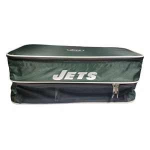 NFL New York Jets Locker Organizer Golf Trunk Sports Equipment Bag Green Black - Picture 1 of 11