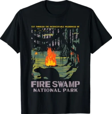 Camiseta Parque Nacional Fire Swamp Foto 1 de 3