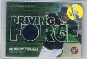 2002 Pristine Driving Force Jerseys #DFAT Anthony Thomas NM-MT nm-mt MEM - Picture 1 of 1