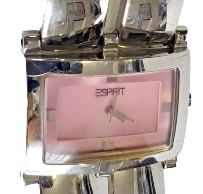 Reloj de cuarzo Esprit mujer diseñador EP4055 cierre acero inoxidable. Funciona. Foto 1 de 4