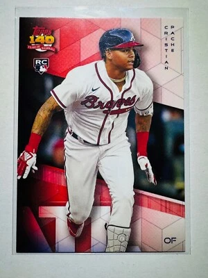 CRISTIAN PACHE 2021 Topps Archives #287 RC Red Parallel 5/75 - Image 1 of 2