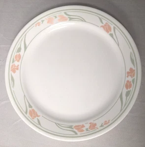Vintage Corelle Pfirsich Girlande 10 1/4" Essteller 4er Set - Bild 1 von 8
