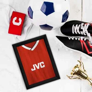 Personalised The Gooners 1988 Home Shirt Retro Metal Sign Plaque Frame Options - Picture 1 of 15