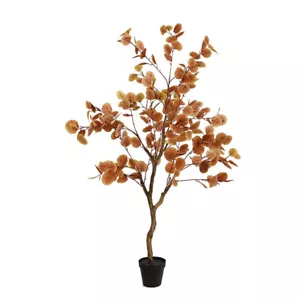 Artificial Eucalyptus Tree 3FT/4FT Tall Fake Faux Silk Plant Home Decor in Pot - Picture 1 of 9