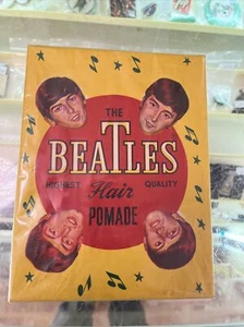 Vintage Sealed Box THE BEATLES Hair Pomade 100 Packets H.H. Chemical Philippines - Bild 1 von 6