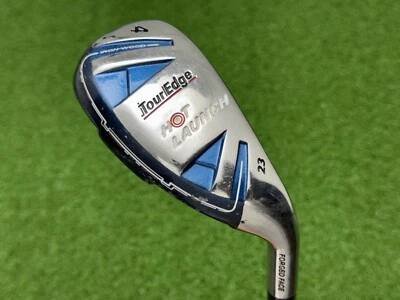 Tour Edge Hot Launch Iron-Wood Forged Face (4) HYBRID IRON 23* Right Graphite SR - Image 1 of 4