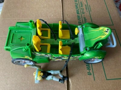 RARO Coche de Juguete Bedford Mollex HWS Hot Wheels Verde con Figura Foto 1 de 4
