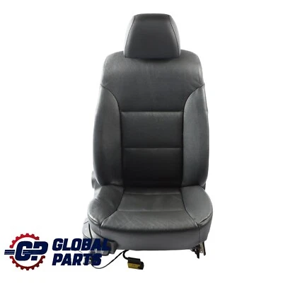 BMW E60 E61 Leather Dakota Black Front Right O/S Seat Interior Driver - Image 1 of 4