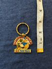 Vintage Disney Donald Duck 65 Feisty Years Gold Tone Key Chain