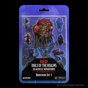 BONEYARD SET 1 D&D Idols of the Realms 2D Acryl Miniaturen Wizkids WZK94510 - Bild 1 von 7