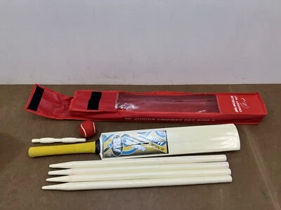 Молодежный Набор для Крикета - Сумка для Мяча с Пнями Летучей мыши - MB Malik team JUNIOR KIDS PRACTICE - Изображение 1 из 4