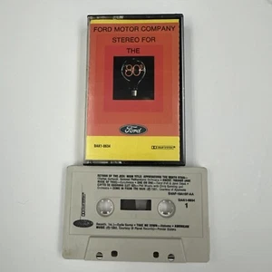 Vintage 1981 Ford Motor Company Stereo For The 80s Cassette Tape Return Jedi - Picture 1 of 5