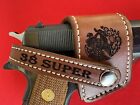 1911 Mexican Eagle "HANDMADE" Leather Holster 38 Super Colt, Kimber, Rock Island