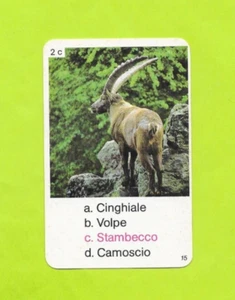 Carte Italienne - N°2c - Bouquetin - Picture 1 of 2