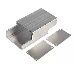 Neu Aluminiumgehäuse Elektronikgehäuse Box Projekt zum Selbermachen -4,33"*2,87"*1,85"(L*B*H) - Bild 1 von 5