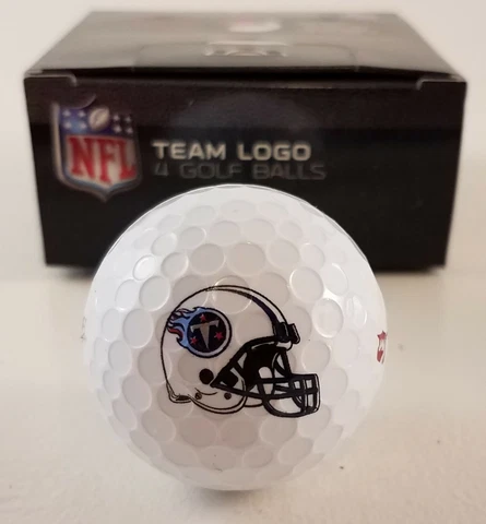 Tennessee Titans Wilson Staff 50  NFL Team Logo Golf Balls ( 4 pack ) new Cover