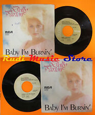 LP 45 7'' DOLLY PARTON Baby i'm burnin'I really got the feeling 1979 cd mc dvd*