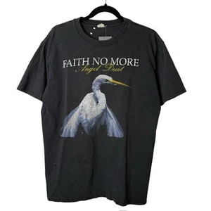 Vintage 2005 Faith No More Angel Dust Tour Band Tee Distressed Faded Size L - Picture 1 of 7