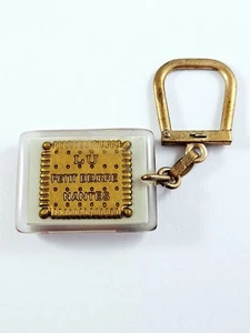 Schlüsselanhänger - Bourbon Klein Butter Lu - Biscuiterie Nantaise ★ Vintage - Bild 1 von 3