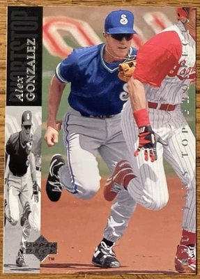Alex Gonzalez 1994 Upper Deck Minor League Rookie Card #1 Blue Jays RC Free Ship - Image 1 of 3