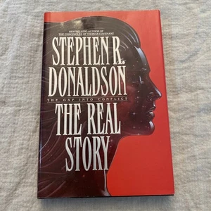 The Real Story By Stephen R Donaldson 1991 First Edition First Printing HC DJ - Picture 1 of 10