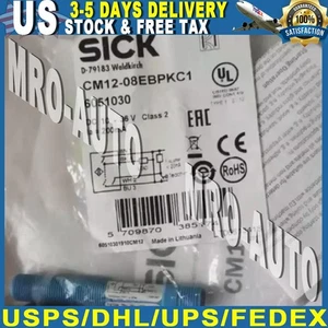 NEW SICK CM12-08EBP-KC1 Sensor CM1208EBPKC1 - Picture 1 of 4