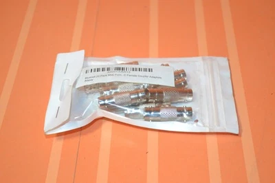 BNC CCTV Video Coax Coaxial Cable RG6/59 Barrel Coupler Adapter Connector Female - Image 1 of 2
