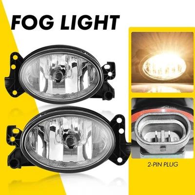 Par de faros antiniebla de repuesto para MERCEDES-BENZ C230 C250 E280 E500 E350 EE. UU. Foto 1 de 4