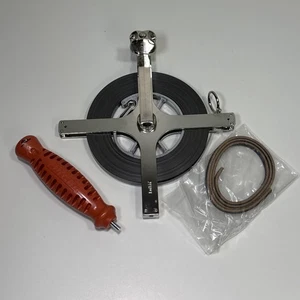 Crescent Lufkin C2276DN 1/4"x100' Derrick Chrome Clad Tape Measure - Picture 1 of 9