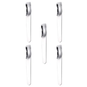 5 Pcs Ice Cream Scoop Tasting Spoon Coffee Dessert Serving Spoons - Picture 1 of 12
