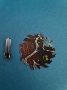 Ben 10 Alien Force Battle Blades HOLO Tazo TOPS 🧸#45 & OWN SPINNER 🧸 FREE POST - Picture 1 of 2