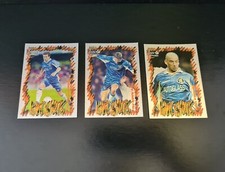 Chelsea 1999 Futera Fans Selection - Holo Hot Shot Football Trading Cards