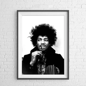 Jimi Hendrix - Legendary Musician - Music Poster Picture Print - Sizes A5 to A0 - Picture 1 of 14
