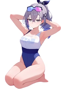 Silver Wolf Honkai Star Rail Weatherproof Waifu Anime Sticker 6" Car Decal - Picture 1 of 1