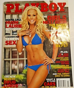 Playboy Magazine February 2009 • Playmate Burciaga • Bridget Marquardt. PLAY#77 - Picture 1 of 2