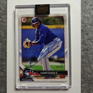 2022 Topps Archive Signature Series Vladimir Guerrero Jr. BP150 Auto 16/20 - Picture 1 of 3