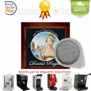 600 Cápsulas Papel Café Mujer regina Fuerte Napolitano Ese 44mm Línea borbone - Imagen 1 de 1